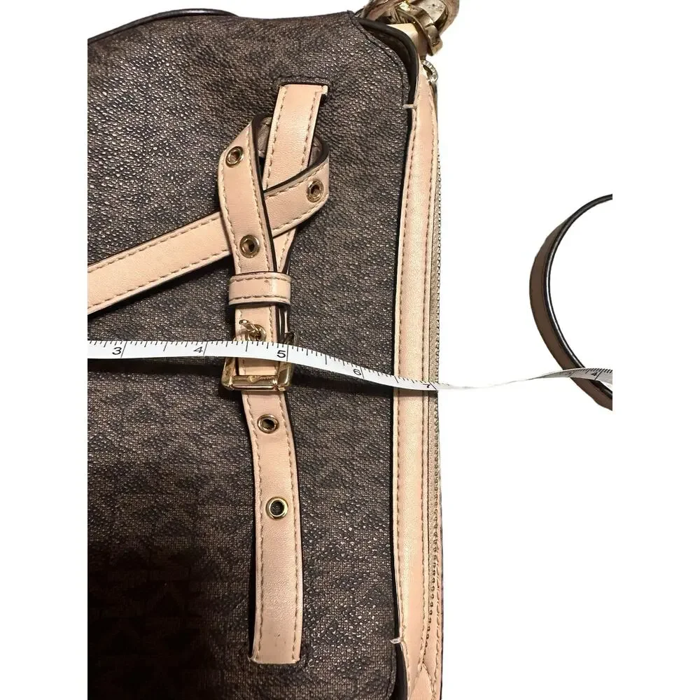 Michael Kors Emilia Medium Logo Shoulder Bag Adjustable Strap - Picture 7 of 9